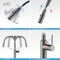 Kibi Hilo Single Handle Pull Down Kitchen Sink Faucet with Soap Dispenser C-KKF2008TT-KSD100TT - alternate 3